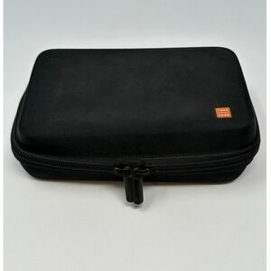 TakeCase Nintendo Switch Carrying Case Black Orange Hard Shell Travel Organizer